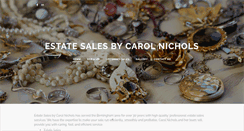 Desktop Screenshot of carolnichols.com